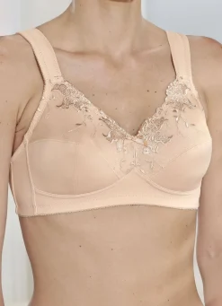 SUSA Damenwäsche|Wäsche>BH mit verstärktem Vorder- und Rückteil PUDER