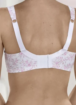 SUSA Wäsche|Damenwäsche></noscript>Zweierpack BH mit verstärktem Vorder- und Rückteil 1X WEIß-ROSÈ-PUDER BEDRUCKT, 1X PUDER