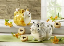 Dekoration>Tee-Kanne in Katzen-Form