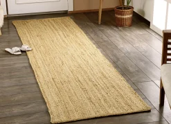 Heimtextilien>Teppiche und Brücken aus Jute NATUR
