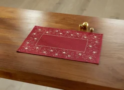 Tischdecken|Heimtextilien>Tisch- und Raumdekoration mit Glitzergarn