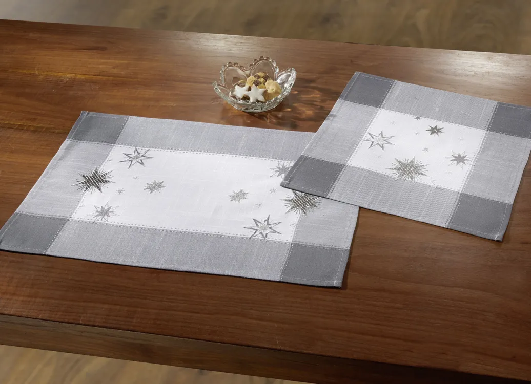 Tischdecken|Heimtextilien>Tisch- und Raumdekoration mit Sternendessin