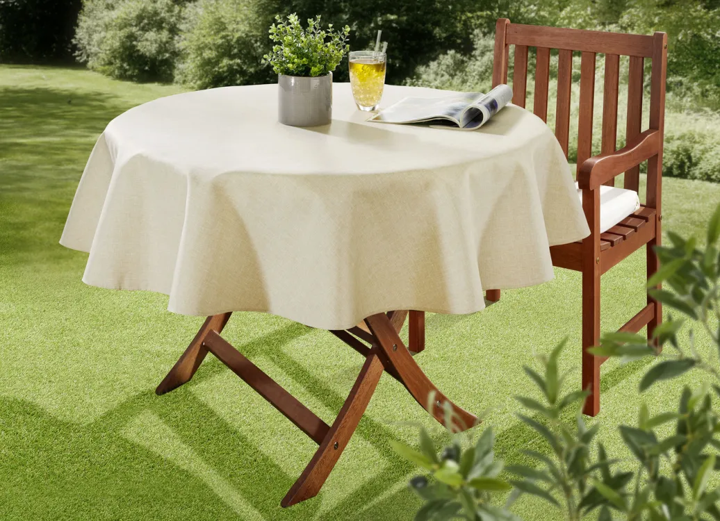 Gartentischdecken|Heimtextilien>Tischdecke oder Sitzkissen für den Innen- und Außenbereich mit Fleckschutz-Ausrüstung