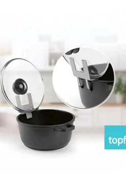 Haushaltshelfer>Topfdeckelhalter "Topfi" aus EDELSTAHL
