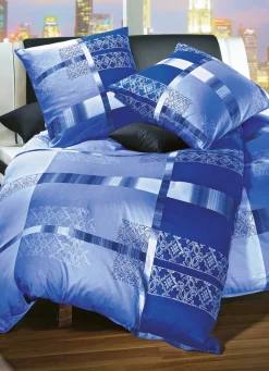 Heimtextilien>Topmodische Bettwäsche-Garnitur in pflegeleichten Qualitäten