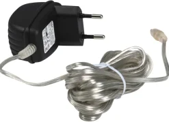 Weihnachtliche Dekorationen>Transformator für LED-Leuchter SCHWARZ