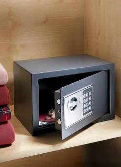 Sicherheit|Sicherheit>Tresor aus massivem Stahl GRAU