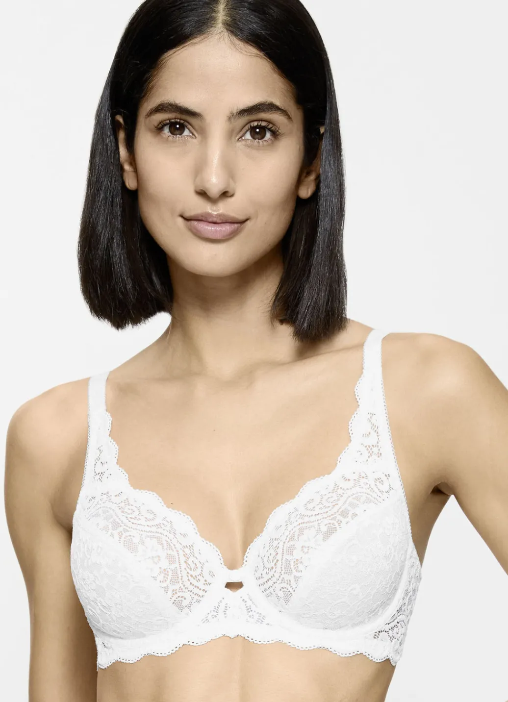 TRIUMPH Damenwäsche|Wäsche>Amourette Bügel-BH aus zarter Elastikspitze