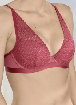 TRIUMPH Damenwäsche|Wäsche></noscript>Aura Spotlight Bügel-BH mit gepolsterten Cups KORALLE