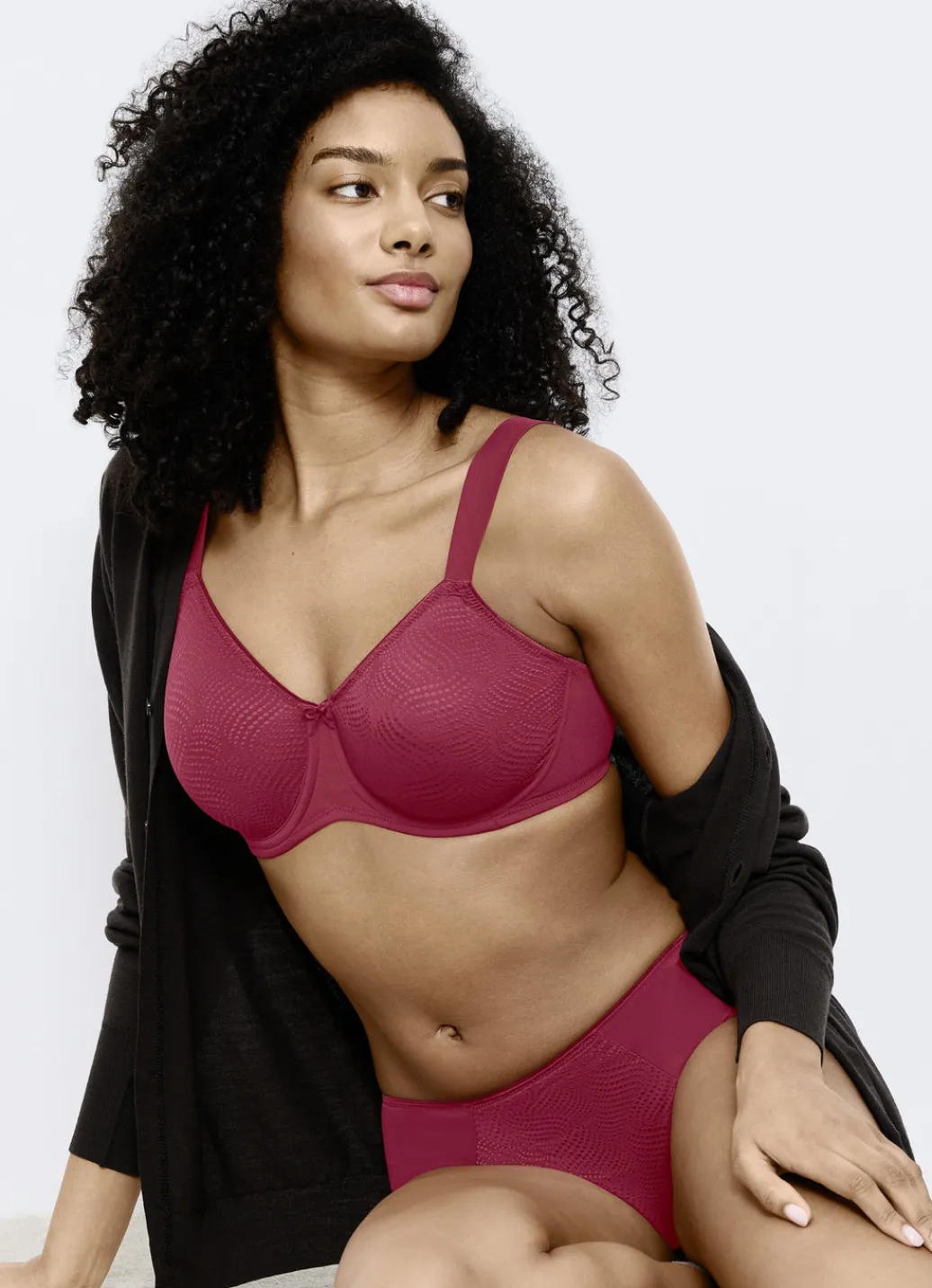 TRIUMPH Damenwäsche|Wäsche>Slip mit Jacquardeinsatz im Vorderteil