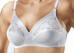 TRIUMPH Wäsche|Damenwäsche>Zweierpack BH mit Baumwollspitze 1X PUDER, 1X WEISS