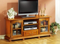 Möbel>TV-Longboard mit Echtholzfurnier