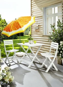 Gartenmöbel>UV-beständiges Balkon-Set, 3-teilig