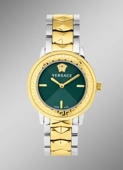 VERSACE Herrenuhren|Damenuhren>-Swiss-Made-Quartz-Partneruhren