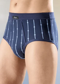 Wäsche|Herrenwäsche>Viererpack Slips mit Softbund 2X MARINE-BLAU, 2X GRÜN-GRAU