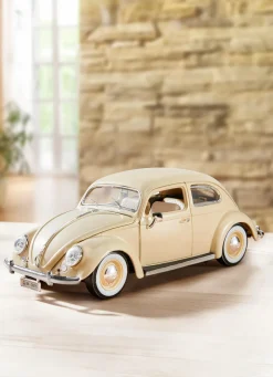 Bburago Dekoration>VW Käfer (1955) mit detailgetreuem Interieur BEIGE