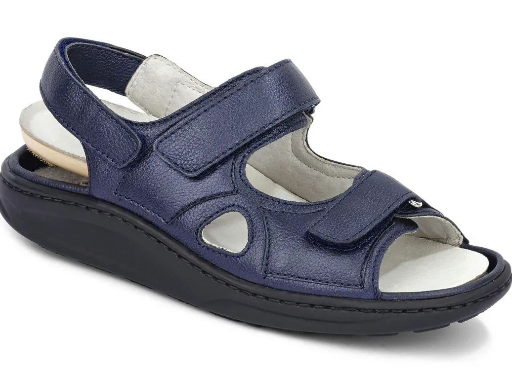 WALDLÄUFER Damenschuhe|Schuhe>Waldläufer, bequeme Damen-Sandalen, Weite H, mit herausnehmbarem Fußbett