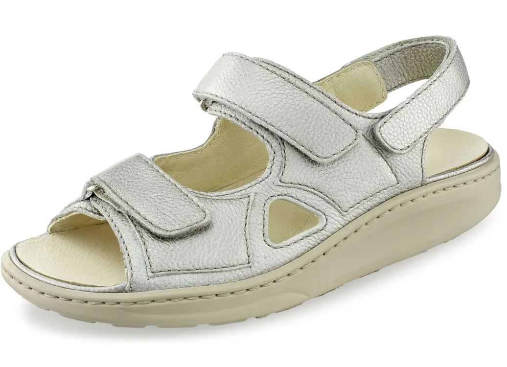 WALDLÄUFER Damenschuhe|Schuhe>Waldläufer, bequeme Damen-Sandalen, Weite H, mit herausnehmbarem Fußbett