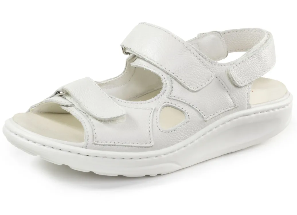 WALDLÄUFER Damenschuhe|Schuhe>Waldläufer, bequeme Damen-Sandalen, Weite H, mit herausnehmbarem Fußbett