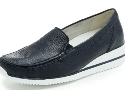 WALDLÄUFER Schuhe|Damenschuhe>Waldläufer, bequeme Damen-Slipper, Weite H, mit herausnehmbarem Fußbett