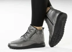 mydeer Damenschuhe|Schuhe></noscript>Waldläufer, bequeme Damen-Stiefeletten, Winterschuhe, Weite H, aus Hirschleder