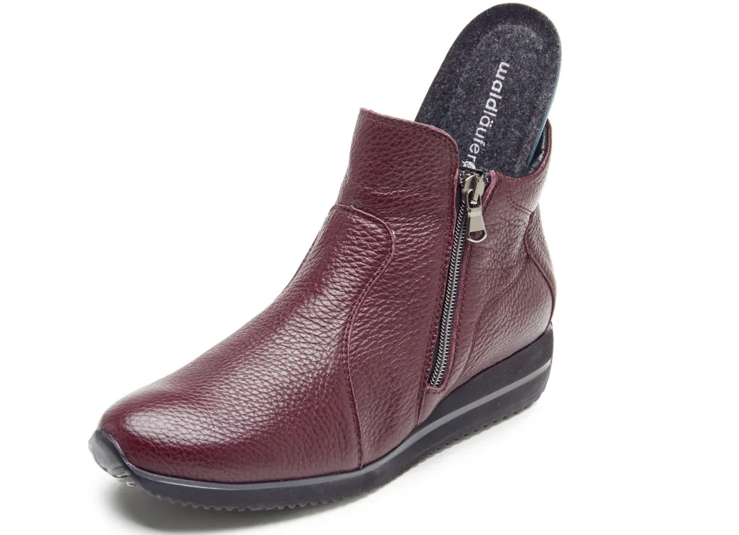 mydeer Damenschuhe|Schuhe>Waldläufer, bequeme Damen-Stiefeletten, Weite H, aus Hirschleder