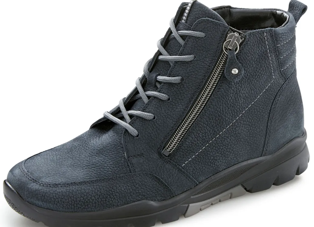 WALDLÄUFER Damenschuhe|Schuhe>Waldläufer, gefütterte Damen-Stiefeletten, Winterschuhe, Weite H, mit herausnehmbarem Fußbett