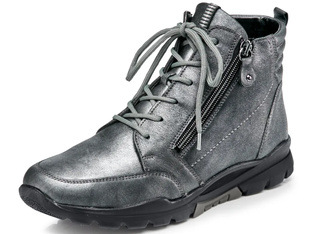 WALDLÄUFER Damenschuhe|Schuhe>Waldläufer, gefütterte Damen-Stiefeletten, Winterschuhe, Weite H, mit herausnehmbarem Fußbett