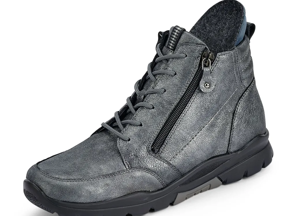 WALDLÄUFER Damenschuhe|Schuhe>Waldläufer, gefütterte Damen-Stiefeletten, Winterschuhe, Weite H, mit herausnehmbarem Fußbett