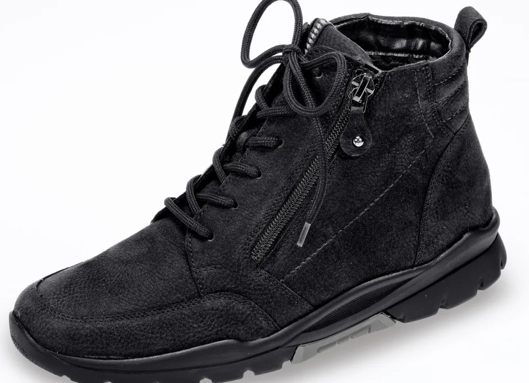 WALDLÄUFER Damenschuhe|Schuhe>Waldläufer, gefütterte Damen-Stiefeletten, Winterschuhe, Weite H, mit herausnehmbarem Fußbett