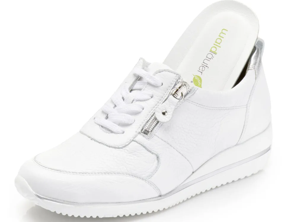 WALDLÄUFER Damenschuhe|Schuhe>Waldläufer, leichte Damen-Sneaker, Weite H, mit herausnehmbarem Fußbett