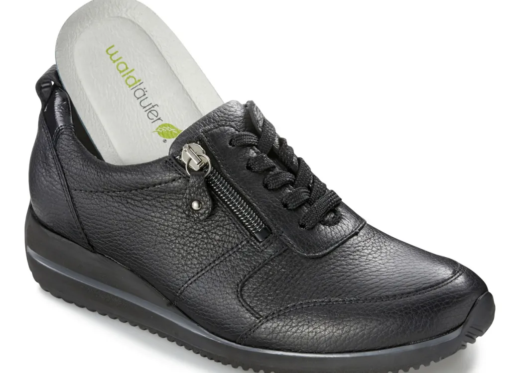 WALDLÄUFER Damenschuhe|Schuhe>Waldläufer, leichte Damen-Sneaker, Weite H, mit herausnehmbarem Fußbett