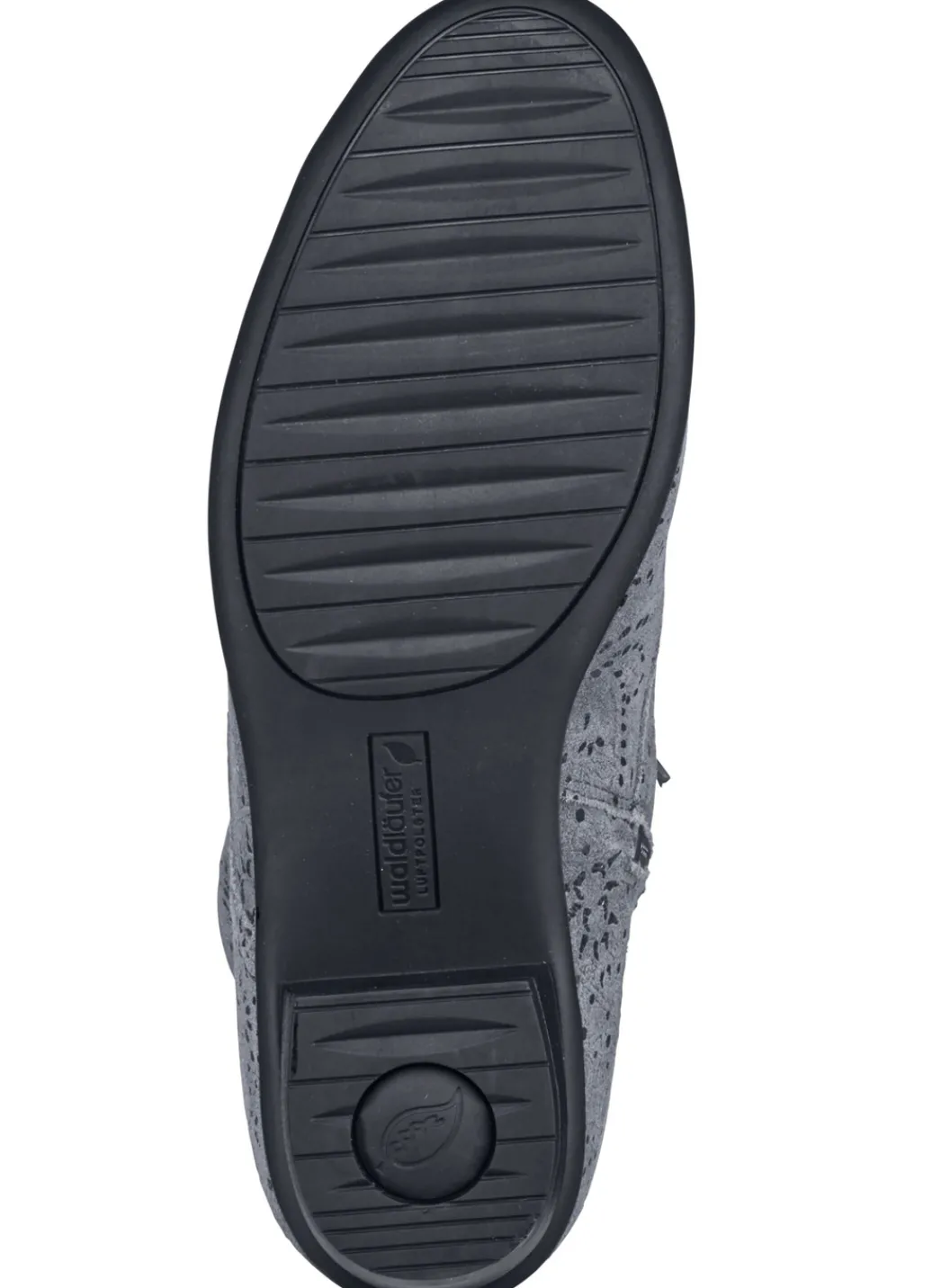 WALDLÄUFER Schuhe|Damenschuhe>Waldläufer Schnür-Stiefelette mit floraler Prägung