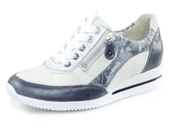 WALDLÄUFER Schuhe|Damenschuhe>Waldläufer Sneaker aus edlem Leder-Materialmix