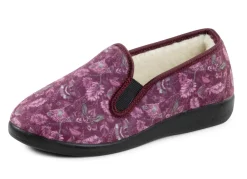 Damenschuhe|Schuhe>Warme Damen-Hausschuhe, Weite H, mit Wolle