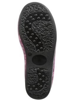 Damenschuhe|Schuhe></noscript>Warme Damen-Hausschuhe, Weite H, mit Wolle