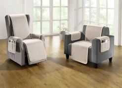 Heimtextilien></noscript>Wende-Schoner mit Bandeinfassung