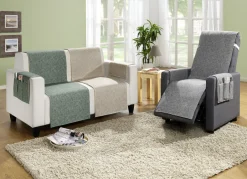 Heimtextilien>Wohnaccessoires aus 100% Baumwolle, Unterseite 100% Schurwolle