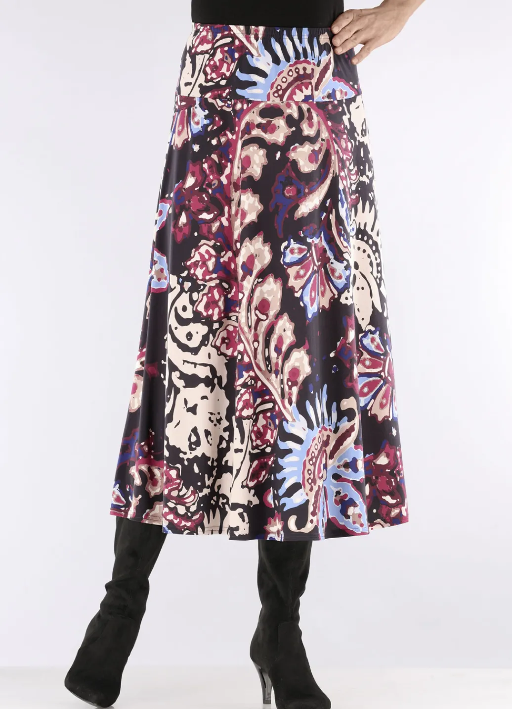 KLAUS MODELLE MADE IN GERMANY Röcke>Wunderschöner Rock mit breiter Passe