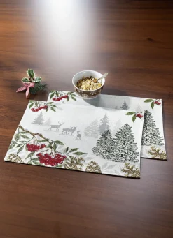 Tischdecken|Dekoration>Wunderschönes Platzset, 2-teilig BUNT