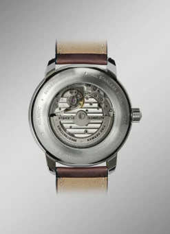 ZEPPELIN Herrenuhren></noscript>-Automatik-Herrenuhr mit Lederband