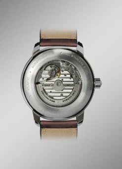 ZEPPELIN Herrenuhren></noscript>-Automatik-Herrenuhr mit Lederband