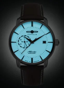 ZEPPELIN Herrenuhren></noscript>-Automatik-Herrenuhr mit Lederband