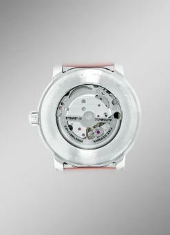 ZEPPELIN Herrenuhren></noscript>-Automatik-Herrenuhr mit Edelstahlgehäuse und Lederband